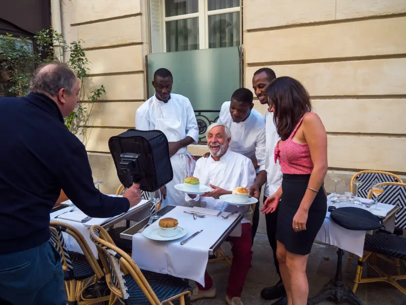 Soufflé legend shoot, for Masterchef