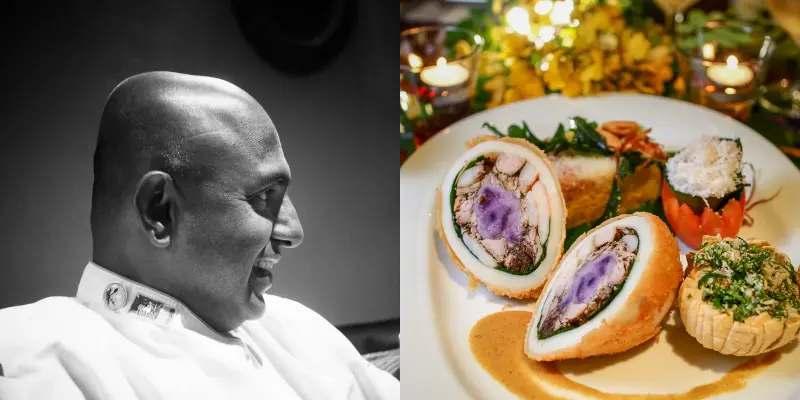 Sri Lanka chef and his signature dish