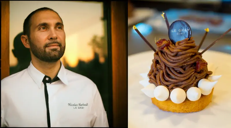 Beyrouth chef and his signature dish