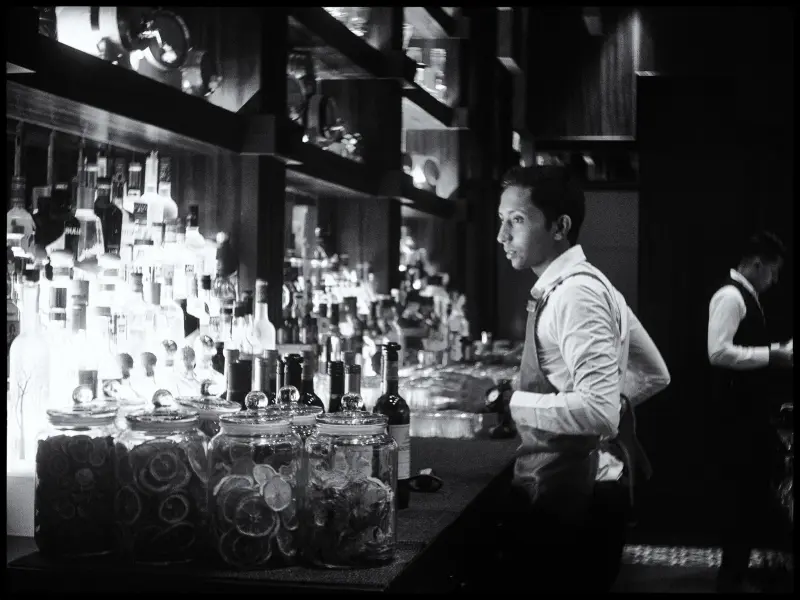 Sri Lanka for Masterchef magazine, Columbo cocktail bar